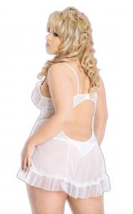 Lulu - Plus Size - white XL