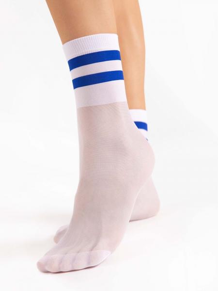 Skarpetki Dash Blue-White 20 Den