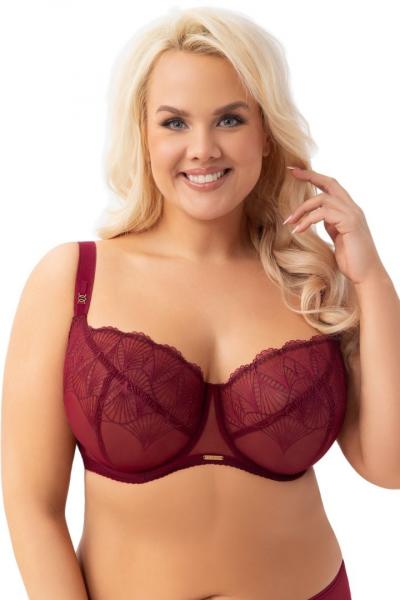 Biustonosz soft Mira 942 bordowy