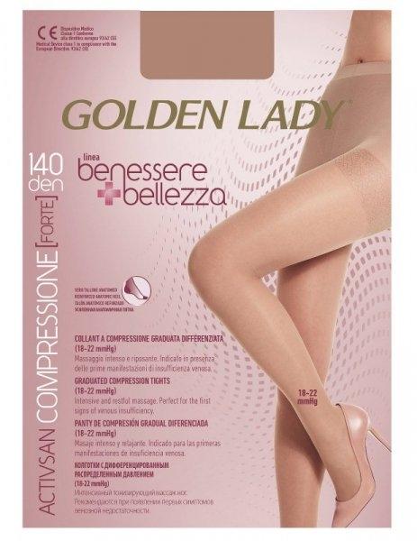 Rajstopy Golden Lady Benessere & Bellezza 140 den