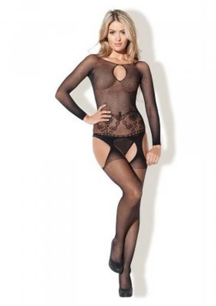 Bodystocking Czarny L/XL \