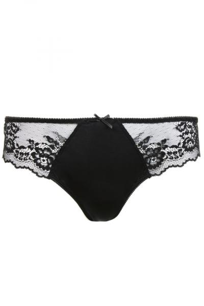 Stringi Heidi 0135/4 czarne