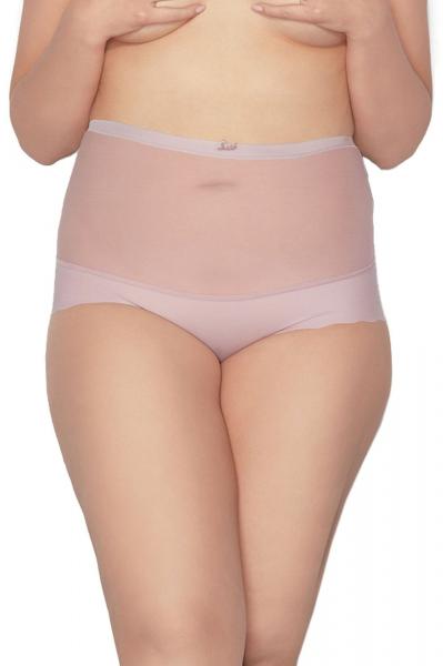Figi Glam low pudrowy róż