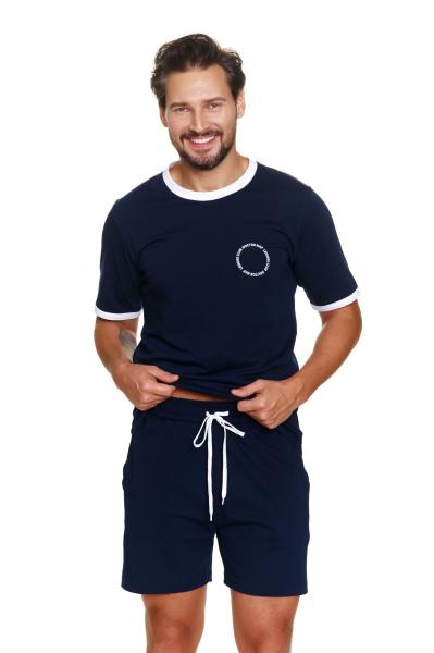 Piżama męska PMB 7218 deep blue