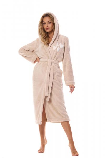 Szlafrok długi 2410 LV angora