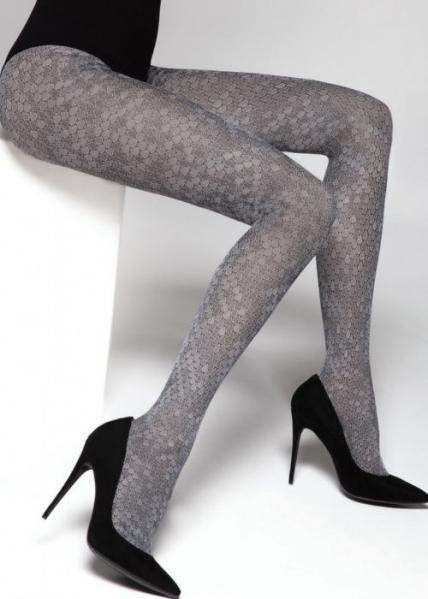 Rajstopy Snake 01 40 DEN Grey-Nero