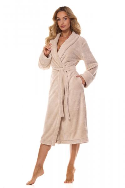 Szlafrok długi Camelia 2413 angora plus