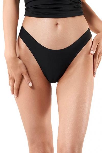 Figi String czarne
