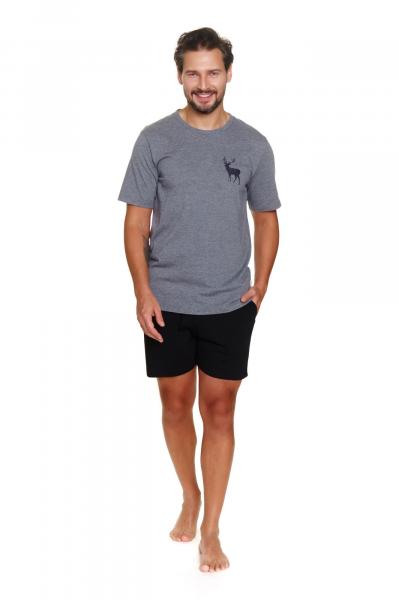 Piżama męska PMB 7235 dark grey