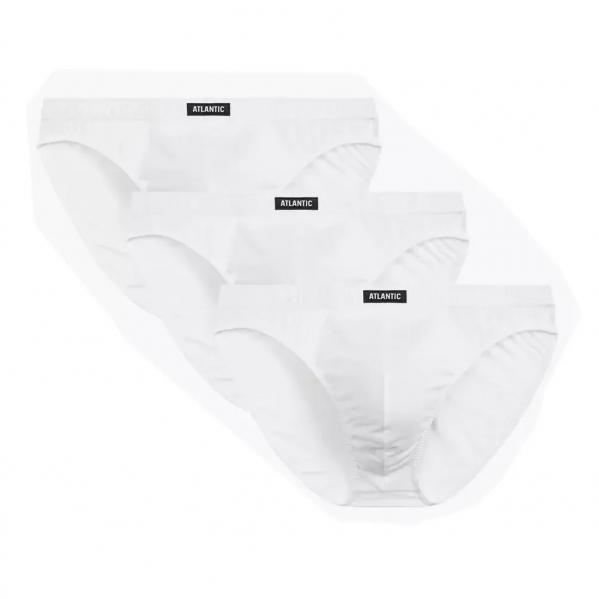 Slipy Sport 322 3-pak białe