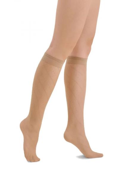 Podkolanówki Mira 574 beige