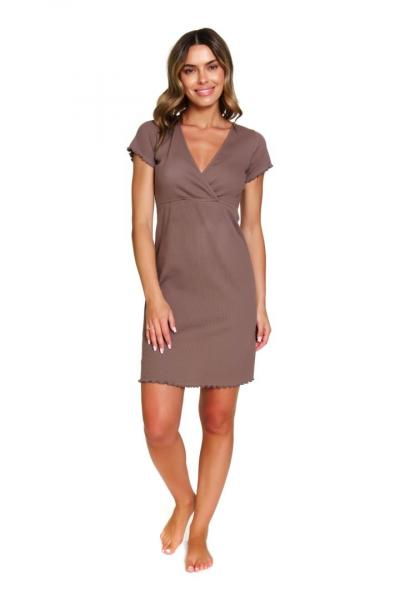 Koszula nocna TCB 7303 mocha mousse