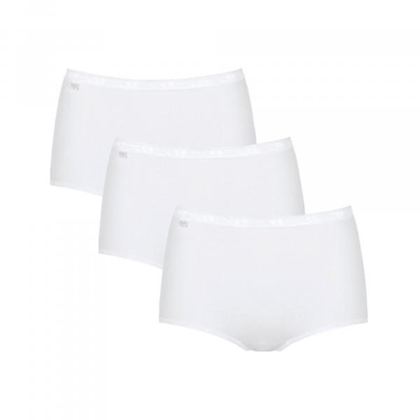 Figi Basic Maxi 3-pak białe