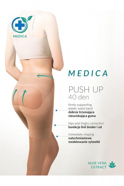 Rajstopy 128 push up medica 40 den