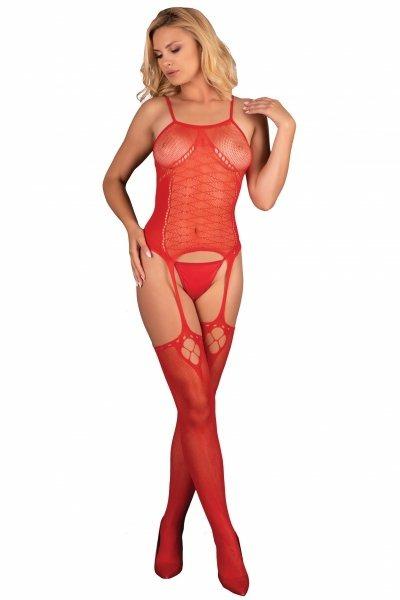 Livia Corsetti Amrin red Bodystocking