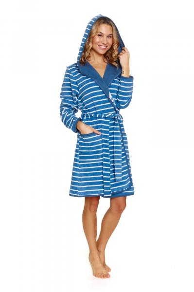 Szlafrok damski SWW 7225 blue