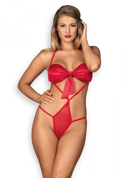 Giftella body czerwone L/XL