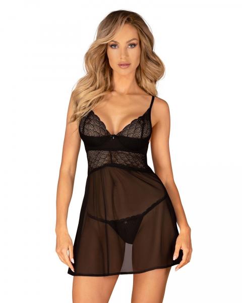 Chemeris babydoll i stringi XS/S