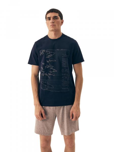 Piżama męska Surf 42598 granat