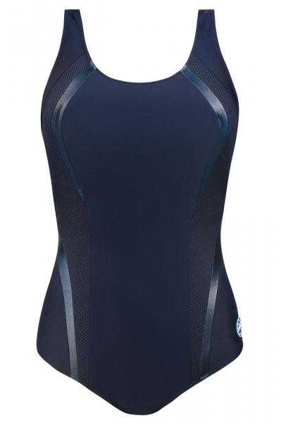 Strój kąpielowy skj Atlantic sport 34A1 47 navy bl