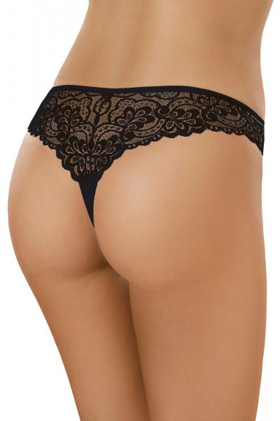 Figi stringi 045 czarne