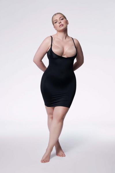 Halka 222 Basic Slip Poen Biust Czarna