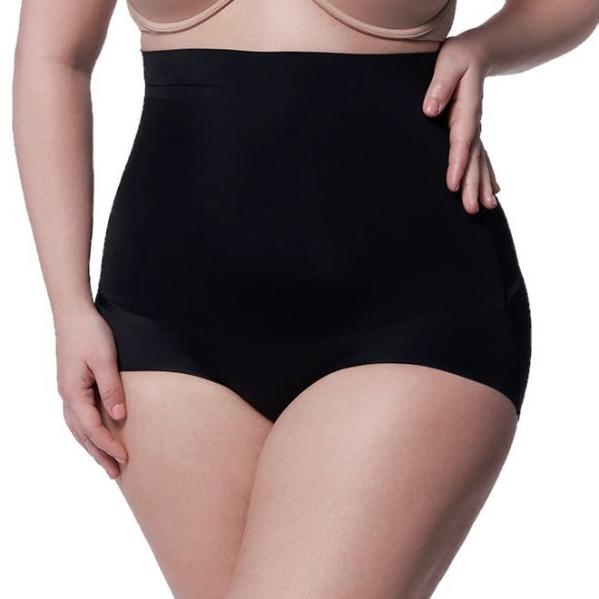 Figi 241 wysoka talia czarne