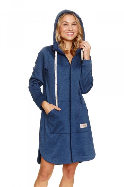 Szlafrok damski SMZ 7228 indigo mel.