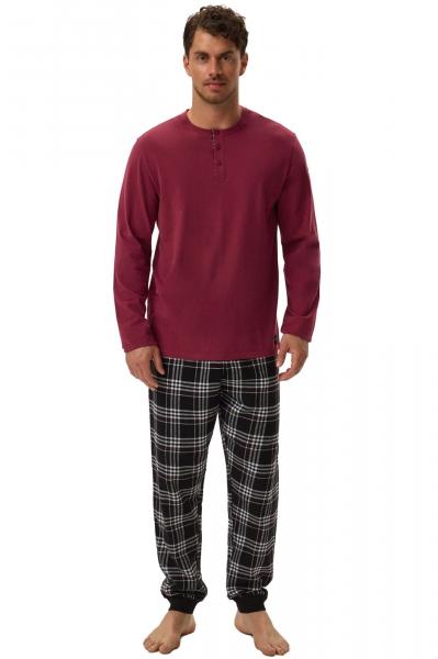 Piżama Honor 41919 maroon