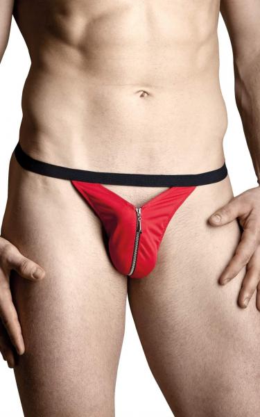 Mens thongs 4497 - red S/L