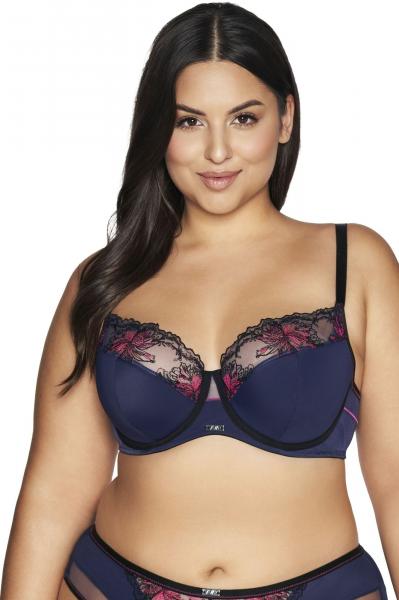 Biustonosz Mistral 2119 navy blue plus