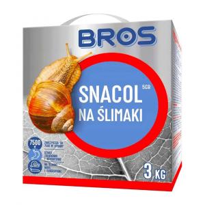 Na ślimaki trutka preparat Bros 3 kg SNACOL Mocny Granulat