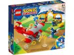 LEGO 76991 Sonic the Hedgehog Tails z warsztatem i samolot Tornado