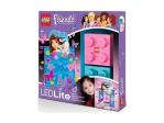 LEGO Friends NI3O Lampka Klocek Olivia + naklejka na ścianę