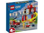 LEGO 60375 City Remiza strażacka i wóz strażacki