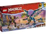 LEGO 71796 Ninjago Smok żywiołu kontra mech cesarzowej