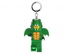 LEGO Classic KE224 Brelok do kluczy z latarką Smok zielony