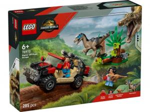 LEGO 76972 Jurassic World Ucieczka terenówką przed raptorem