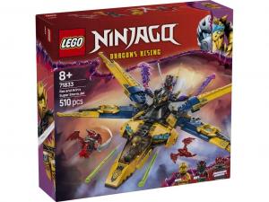 LEGO 71833 Ninjago Ras i burzowy superodrzutowiec arina