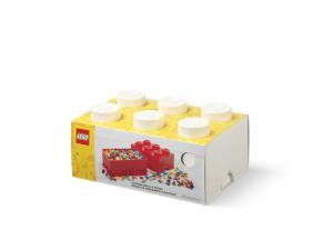 LEGO Classic 40000804 Pojemnik klocek LEGO Brick 6 - Biały