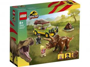 LEGO 76959 Jurassic World Badanie triceratopsa