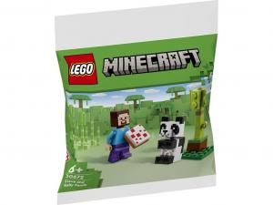 LEGO 30672 Minecraft Steve i mała panda