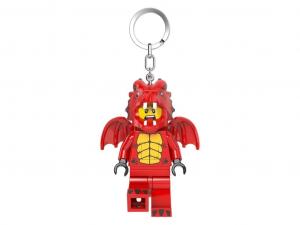 LEGO Classic KE196 Brelok do kluczy z latarką Smok czerwony