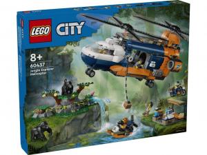 LEGO 60437 City Helikopter badaczy dżungli w bazie