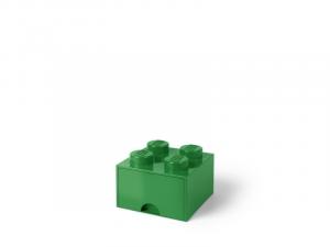 LEGO 40051734 Pojemnik na klocki z szufladą 2x2 zielony