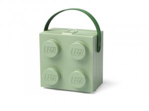 LEGO Classic 40240005 Pudełko na śniadanie z rączką zielone