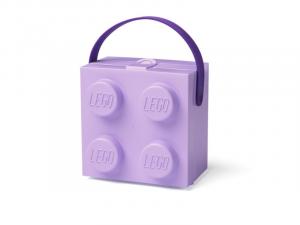 LEGO Classic 40240004 Pudełko na śniadanie z rączką fioletowe