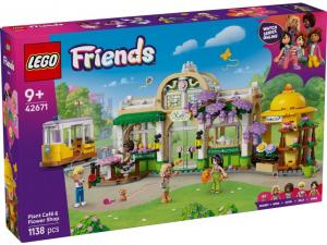 LEGO 42671 Friends Zielona kawiarnia i kwiaciarnia