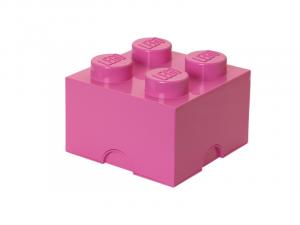 LEGO 40031739 Pojemnik na klocki 2x2 różowy