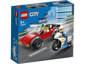 LEGO 60392 City Motocykl policyjny – pościg za samochodem